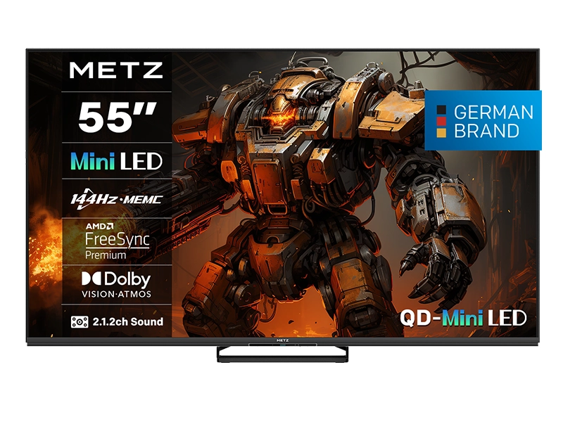 Един телевизор, всеки сценарий: спорт, игри и кино на Metz MNE8000